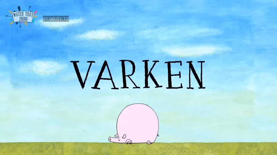 Animatiefilm Varken door Jorn Leeuwerink